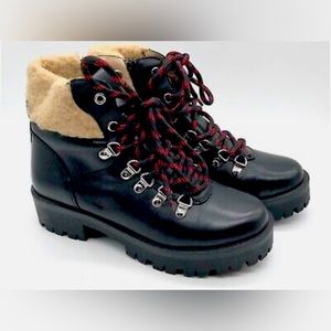 Steve Madden Black Leather Boots